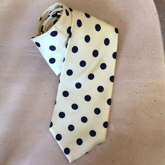 bert pulitzer Other - Ivory/yellow Bert Pulitzer men’s necktie